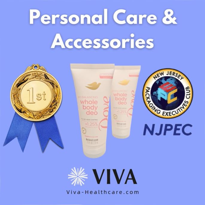 Vivas Whole Body Deo Tube Wins NJPEC 2025 Packaging Award